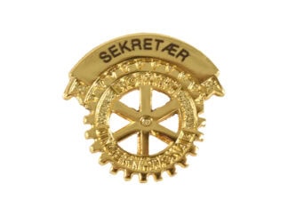 DK: Rotary Sekretær Pin