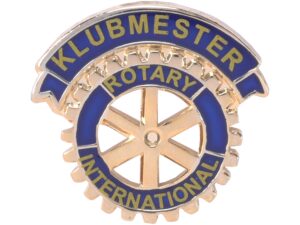 DK: Rotary Klubmester Enamel Pin