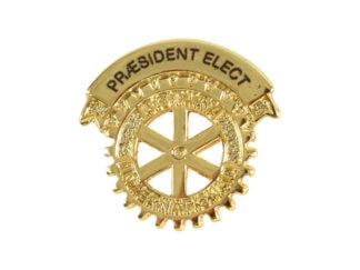 DK: Præsident Elect Pin
