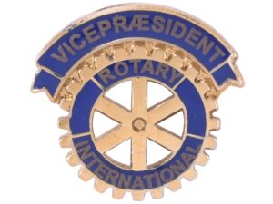 Rotary Vicepræsident Enamel Pin
