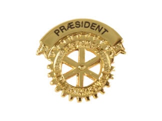DK: Rotary Præsident Pin