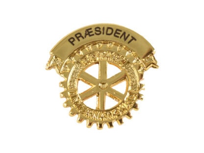 DK: Rotary Præsident Pin