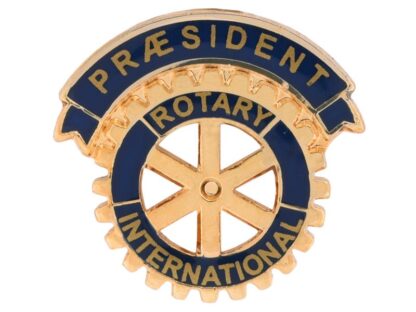 DK: Rotary Præsident Enamel Pin